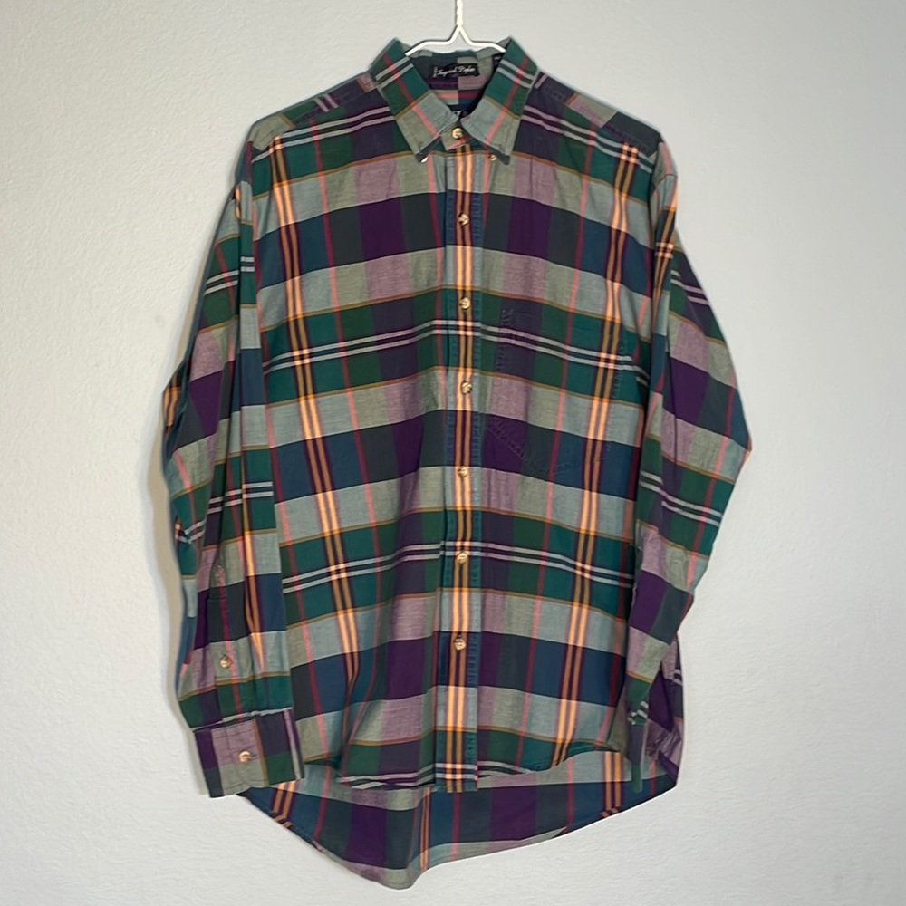 Salty Dog Gant Vintage plaid button down